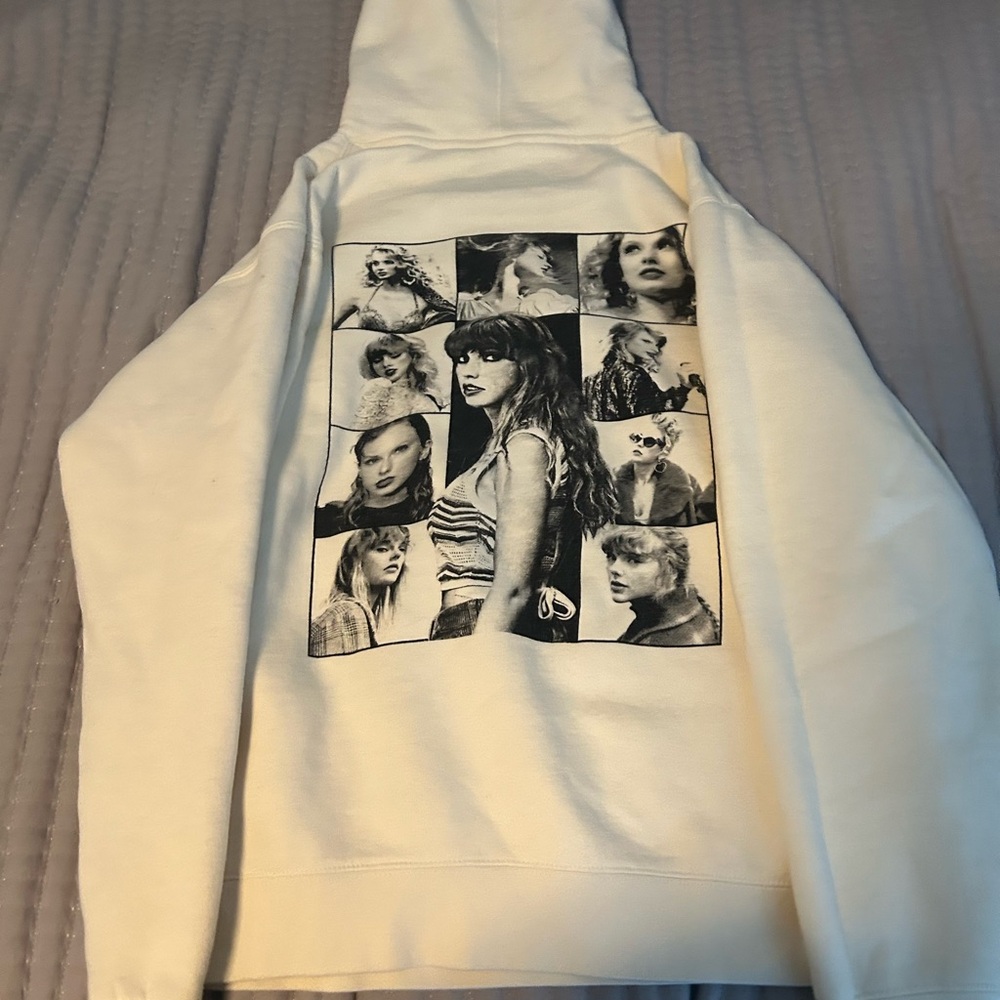 Taylor Swift Cream Hoodie